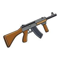 Shotgun Clip Art in Format for Ads vector