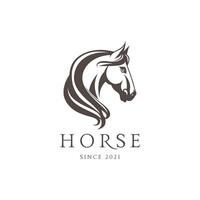 racing horse icon. Horse logo. stallion icon. horse silhouette. vector