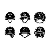 Army Helmet Icon Illustration vector
