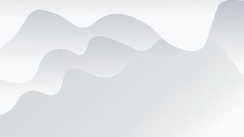 Abstract luxury dynamic soft waves white background vector