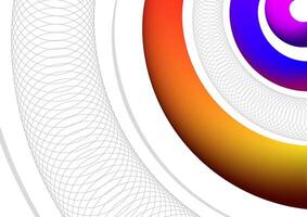 Digital technology Wavy white background. Wave shape curve wireframe concept. Design for abstract fluid futuristic line pipe curve spiral technology. vector