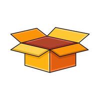 illustration of Open Package vector