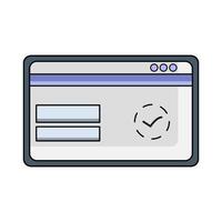 illustration of Order Processing vector