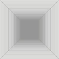 3d tunnel in digital technology style for background. 3d render of a corridor. vector