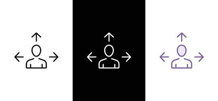 Guidance icon set. Containing traffic direction board, three way arrow, guide service and support, information book, and option. illustration vector