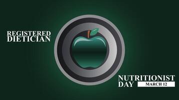 Guiding Healthy Choices Recognizing Registered Dietitian Nutritionists Today vector