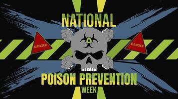 Preventing Poisonings, Protecting Lives, Join the Awareness Movement vector