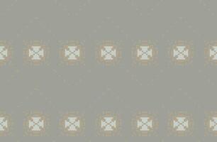 Fabric Pattern Arabic Geometrical Pattern and Designfolk Embroidery, Aztec Geometric Ornament Print. Design for Carpet, Wallpaper, Clothing, Wrapping, Fabric vector
