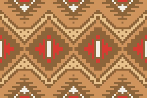 Sari Border Ikat Pattern Sareefolk Embroidery, Aztec Geometric Ornament Print. Design for Carpet, Wallpaper, Clothing, Wrapping, Fabric