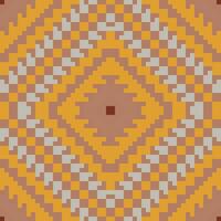 Abstract Seamless Abstract Geometric Patternfolk Embroidery, Aztec Geometric Ornament Print. Design for Carpet, Wallpaper, Clothing, Wrapping, Fabric vector