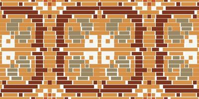 Scandinavian Ethnic Design Pattern in the Philippinesfolk Embroidery, Aztec Geometric Ornament Print. Design for Carpet, Wallpaper, Clothing, Wrapping, Fabric vector