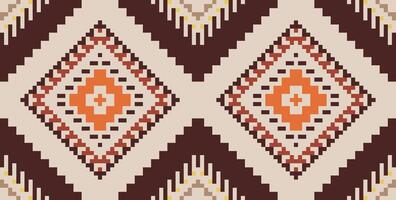 Printing Industry Abstract Colorful Geometric Pattern Backgroundfolk Embroidery, Aztec Geometric Ornament Print. Design for Carpet, Wallpaper, Clothing, Wrapping, Fabric vector