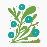 abstract flower fun color modern vector