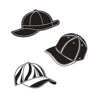 Stylish Baseball Caps Design Variations and Trends vector