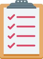 Check illustration with isolated background vector