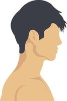 Breathing Problemillustration with isolated background vector