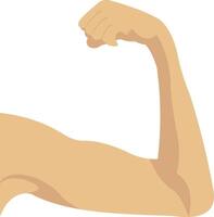 Arm illustration with isolated background vector