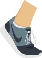 Shoes illustration with isolated background vector