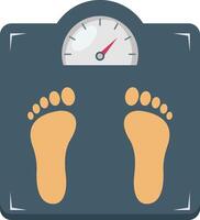 Weighing Machine illustration with isolated background vector