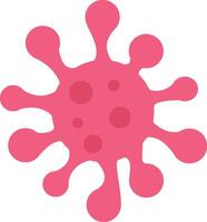 Bacteria illustration with isolated background vector