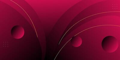 Abstract pink wave background. Realistic gold wave and line pattern background. Eps10 vector
