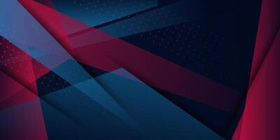 Abstract overlapping blue and red color frame background pattern with square paper cut pattern. Overlapping background with shadow design. eps10 vector