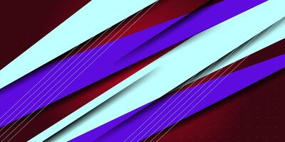 Modern abstract red background with line pattern and square shadow with purple color in the background. Eps10 illustration vector