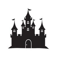 Abstract Castle Icon or Logo Design Template vector
