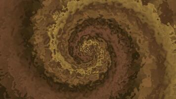 An earth mesmerizing endless abstract spiral animation in seamless loop. Perfect for backgrounds, visual effects, and motion design projects. High-quality 4K footage for hypnotic and dynamic visuals. video