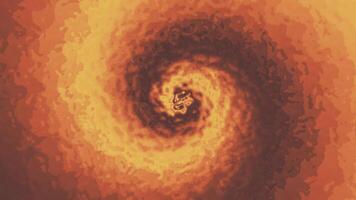 A larva mesmerizing endless abstract spiral animation in seamless loop. Perfect for backgrounds, visual effects, and motion design projects. High-quality 4K footage for hypnotic and dynamic visuals. video