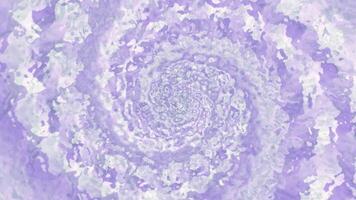 A purple mesmerizing endless abstract spiral animation in seamless loop. Perfect for backgrounds, visual effects, and motion design projects. High-quality 4K footage for hypnotic and dynamic visuals. video