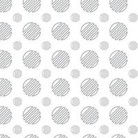 Newest Gray Geometric Circle Line Pattern vector