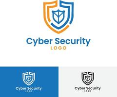 Cyber Security Logo Design vector