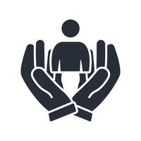 help icons Flat style design vector
