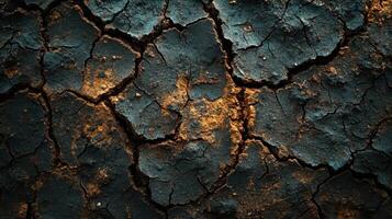 Cracked earth, drought, arid land, texture background, nature photo