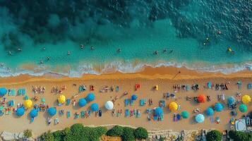 Beach summer vacation photo