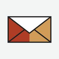 Envelope Icon Design - Color Envelope vector