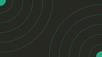 A modern abstract background with concentric circles on a dark surface. Minimalist geometric background ideal for technology, science, and futuristic design concepts. High resolution illustration vector