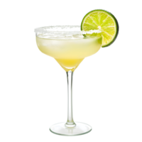 A margarita with lime and a slice of lime png