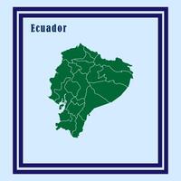 Ecuador maps for design. Easily editable vector