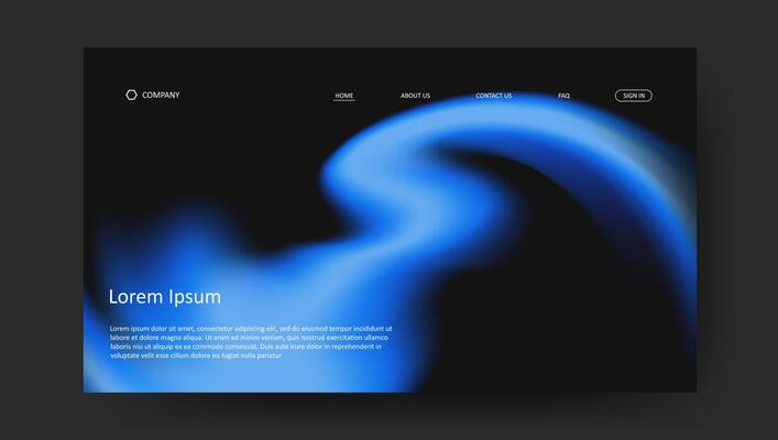 fluid gradient background. Futuristic design wallpaper for banner, poster, cover, advertising, landing page