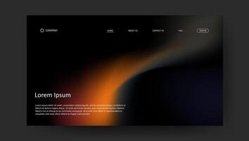 fluid gradient background. retro color design wallpaper for banner, poster, cover, flyer, presentation, advertising, landing page vector