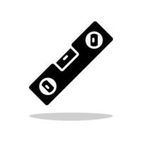 Spirit level icon isolated on white background. vector