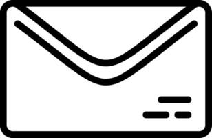 Email Envelope Outline Style Icon Design vector