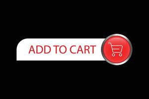 add to cart very exclusive design vector