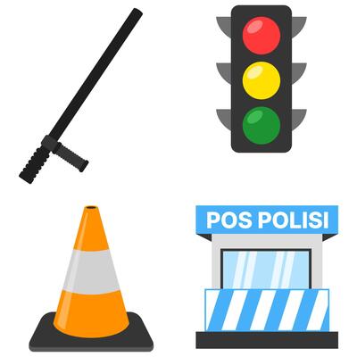 Police and Traffic icons