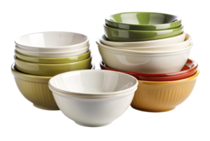 Earthenware mixing bowls enhance your cooking experience today png