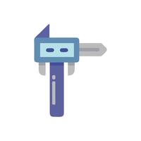 Unique Digital Caliper Graphic Design vector