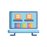 Creative Digital Shelf Display Artwork vector