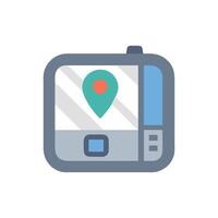 Innovative GPS Device Icon for Navigation vector